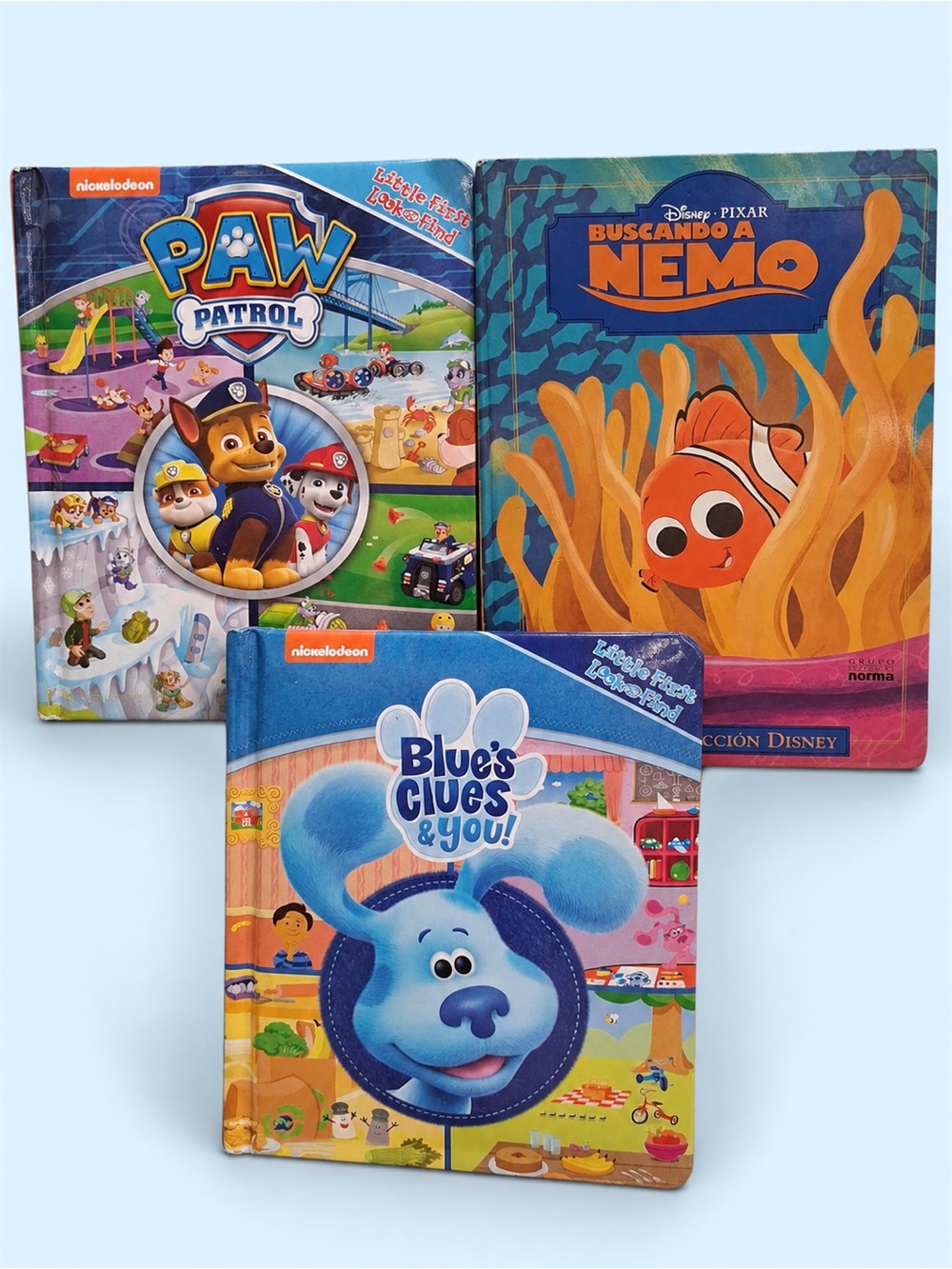3 Kids’ Book Bundle – Disney, PAW Patrol & Blue’s Clues